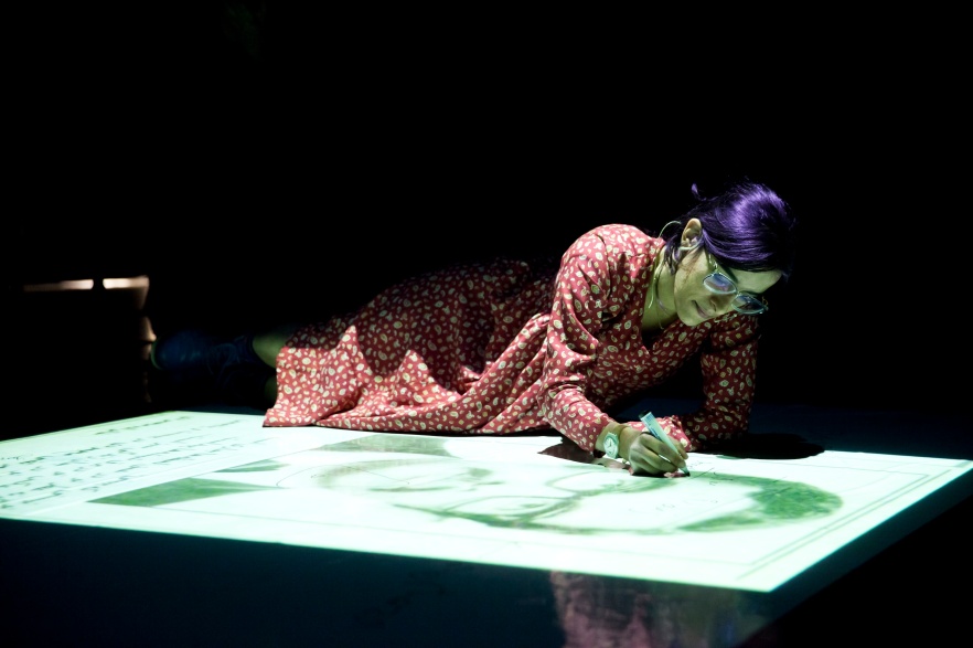 Dear Hypothetical, There is oil all over the place. (2013) Photo by Rachel Cherry